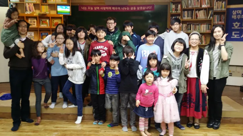 한자리에 모인 우리의 얼굴들